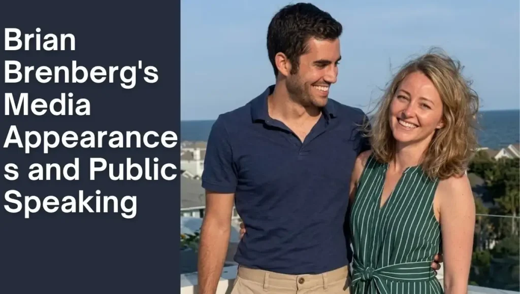 Brian Brenberg's Media Appearances and Public Speaking