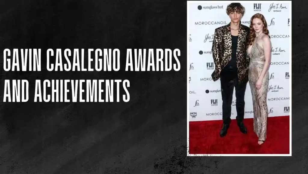 Gavin Casalegno Awards and Achievements